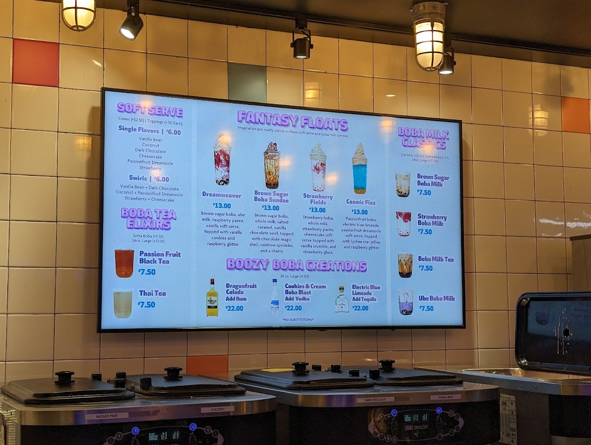 Dream Weaver Milk & Boba Bar Photo Menu 5