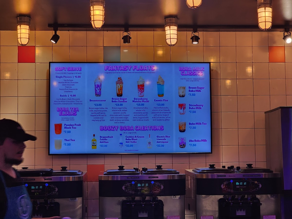 Dream Weaver Milk & Boba Bar Photo Menu 7