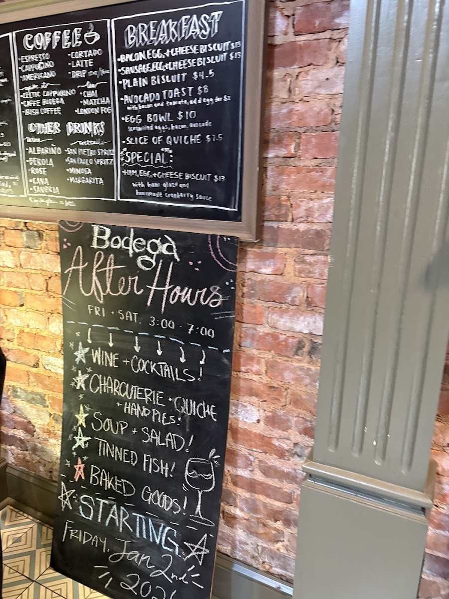 Bodega Photo Menu 4