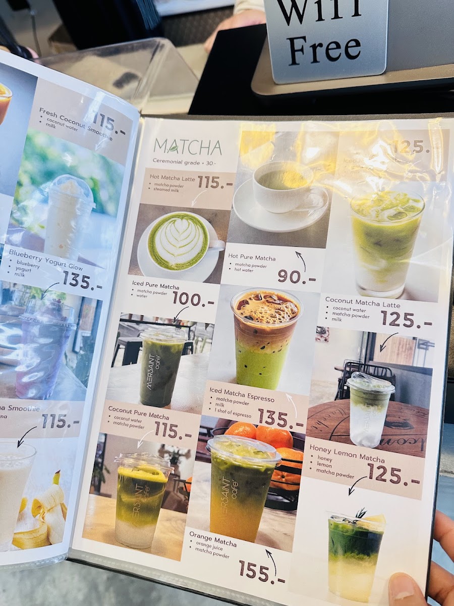MERSAINT CAFE (เมอแซงต์) Photo Menu 1
