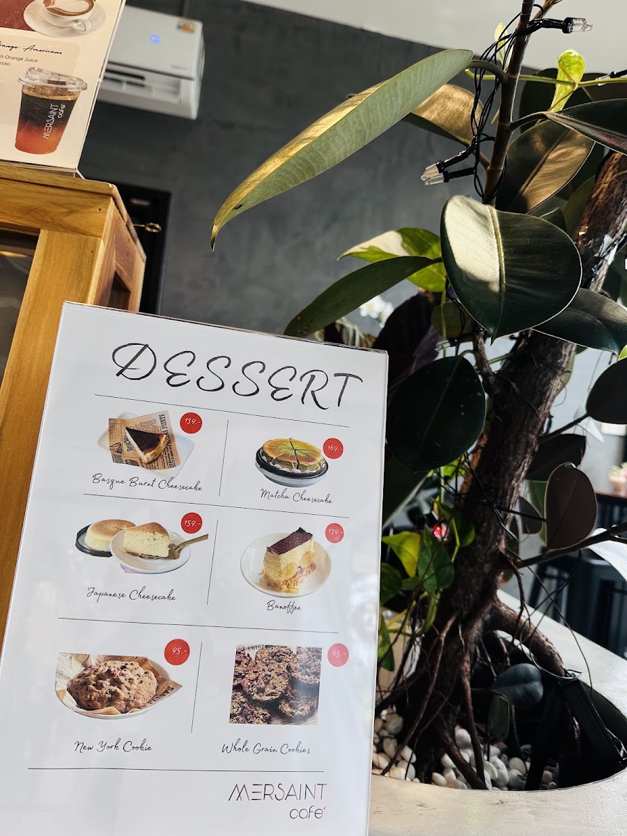 MERSAINT CAFE (เมอแซงต์) Photo Menu 3