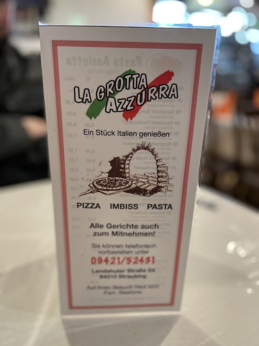 La Grotta Azzurra Photo Menu 8