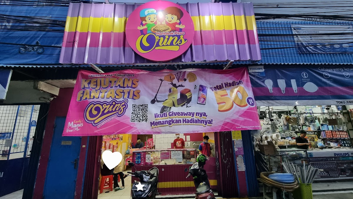 Martabak Pizza Orins Rawamangun