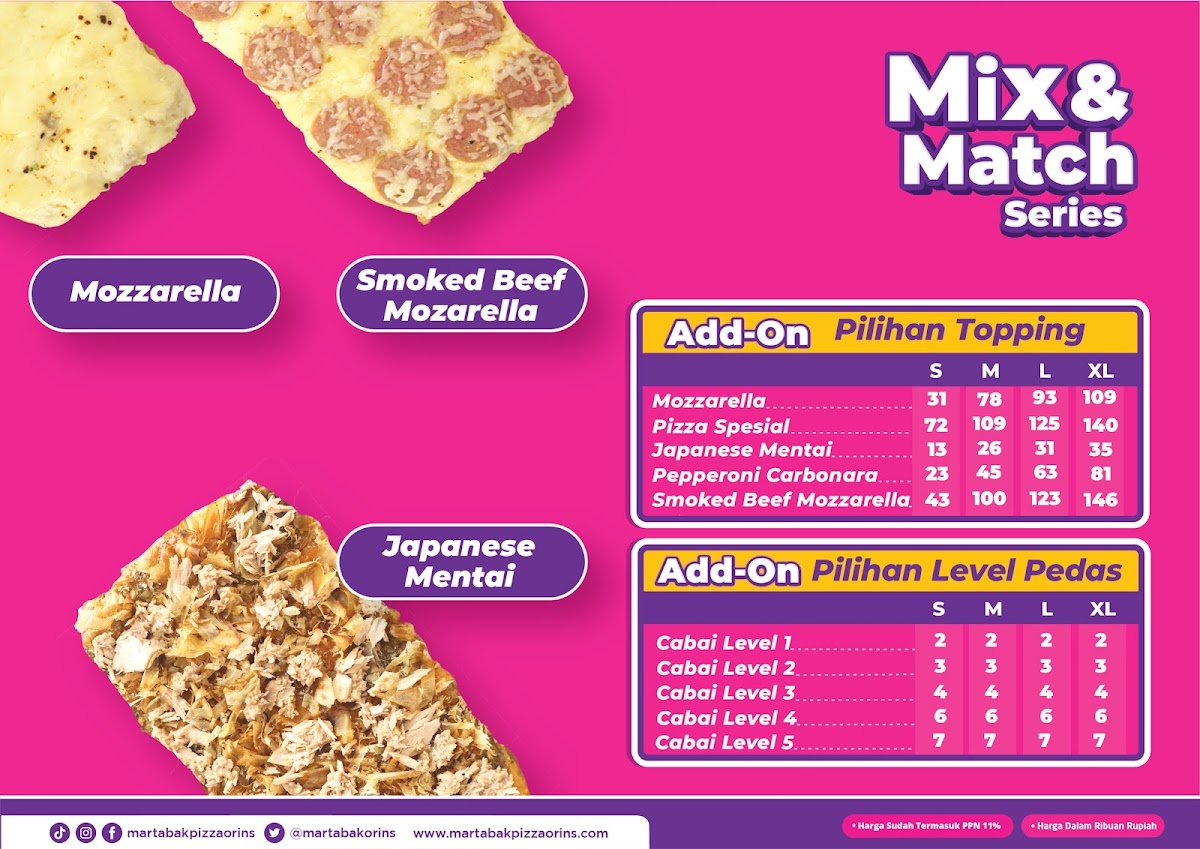 Martabak Pizza Orins Rawamangun Photo Menu 3