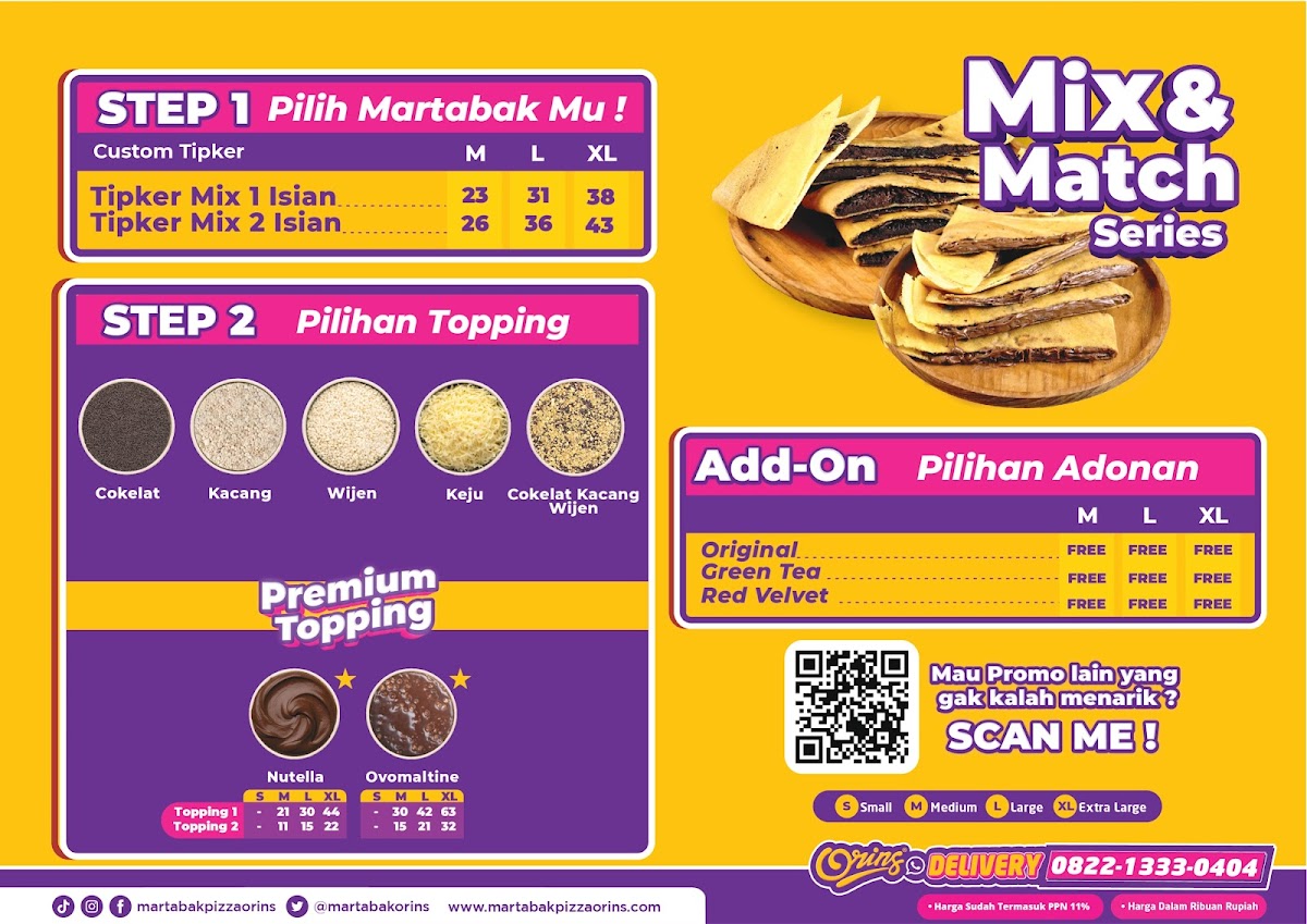 Martabak Pizza Orins Rawamangun Photo Menu 4