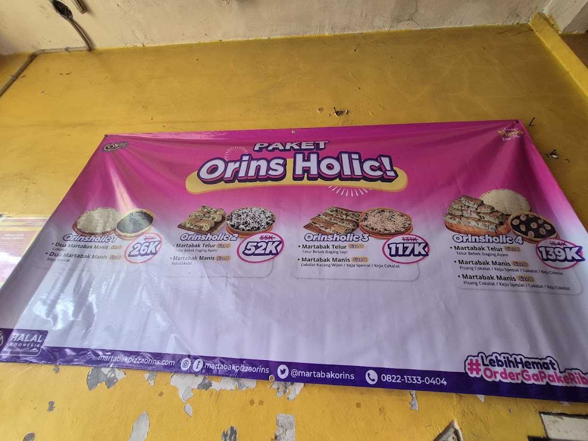 Martabak Pizza Orins Rawamangun Photo Menu 9