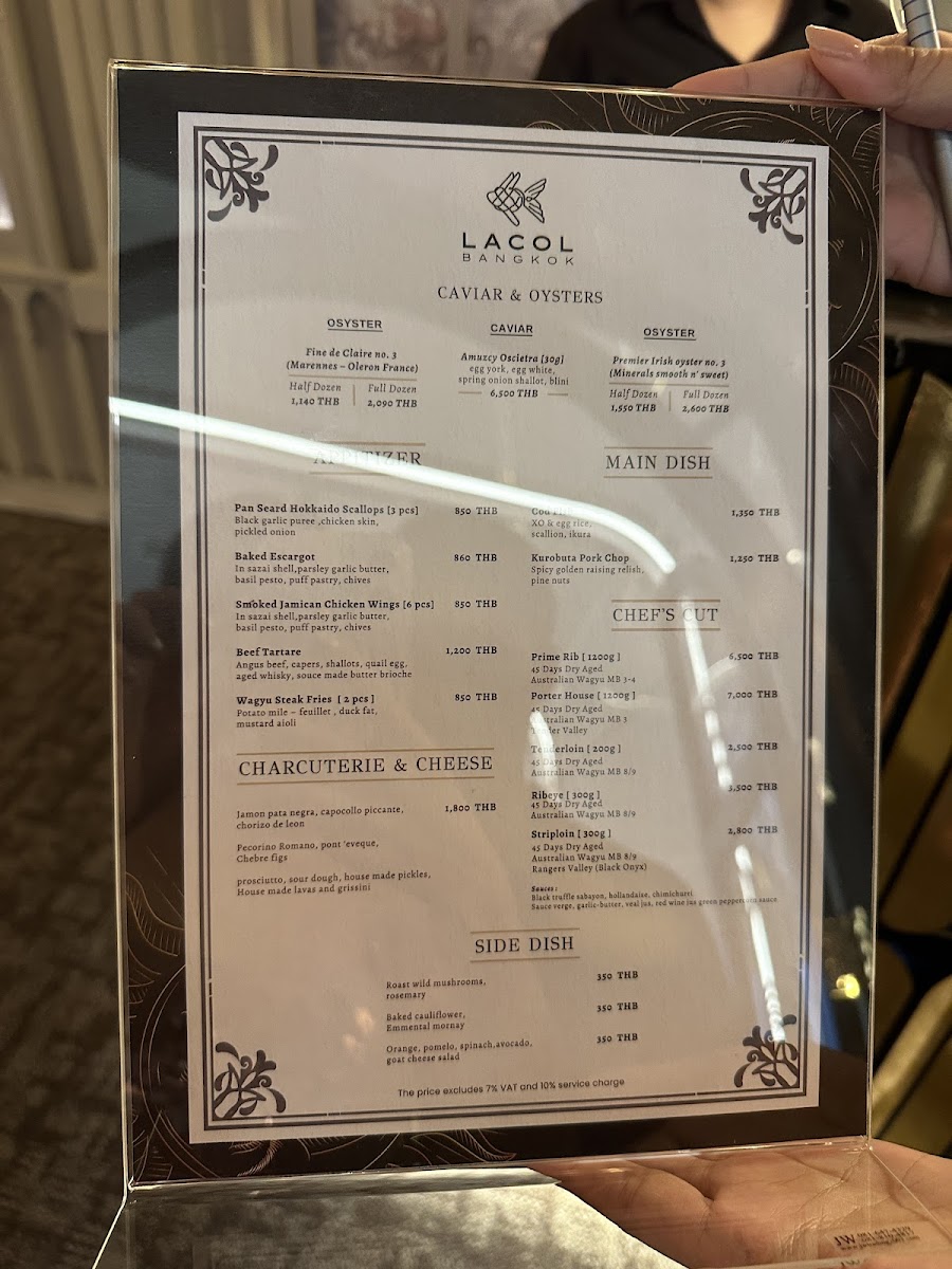 Lacol Bangkok Photo Menu 3