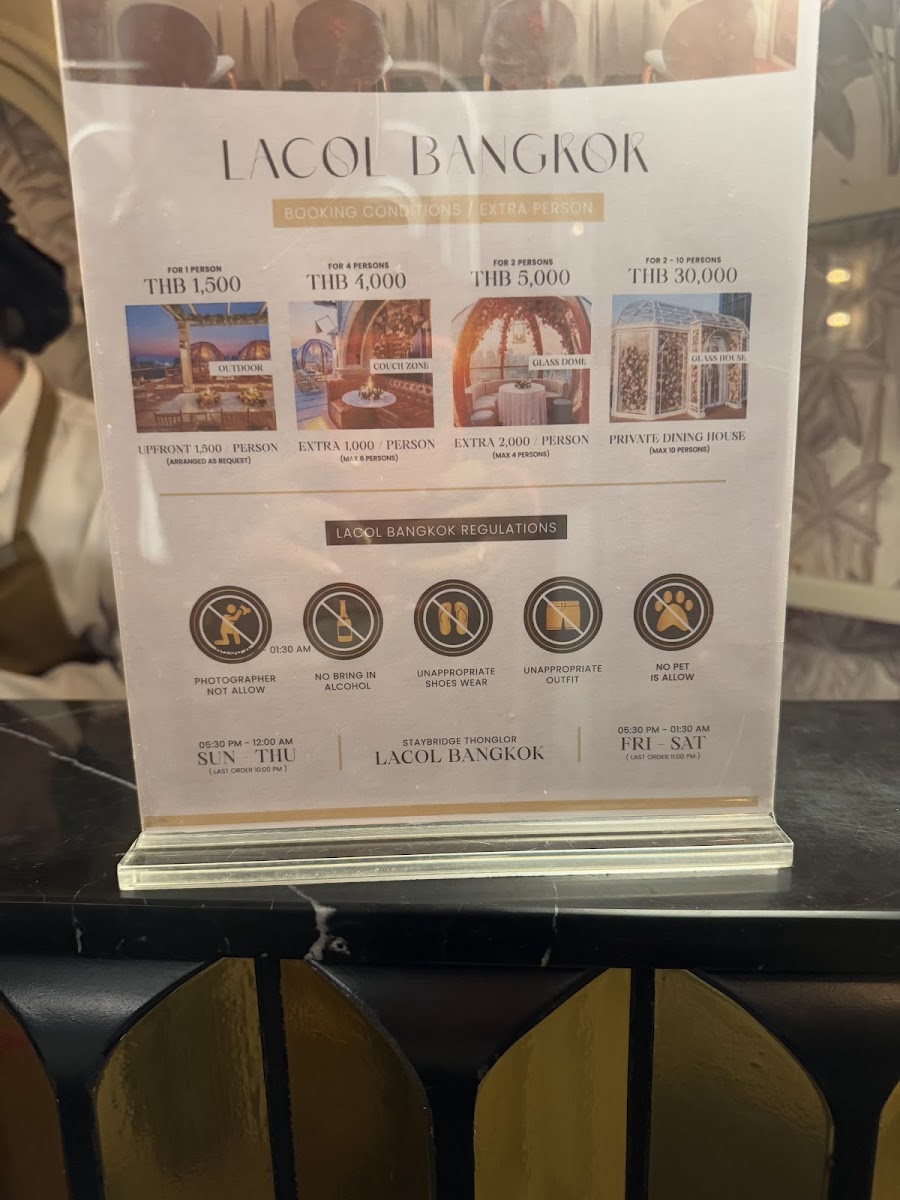 Lacol Bangkok Photo Menu 6