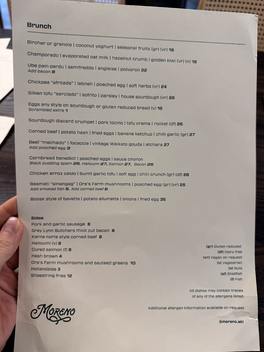 Moreno cafe and bakery Photo Menu 4