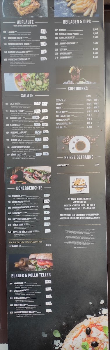 Pizza Pasta Großhansdorf Photo Menu 4