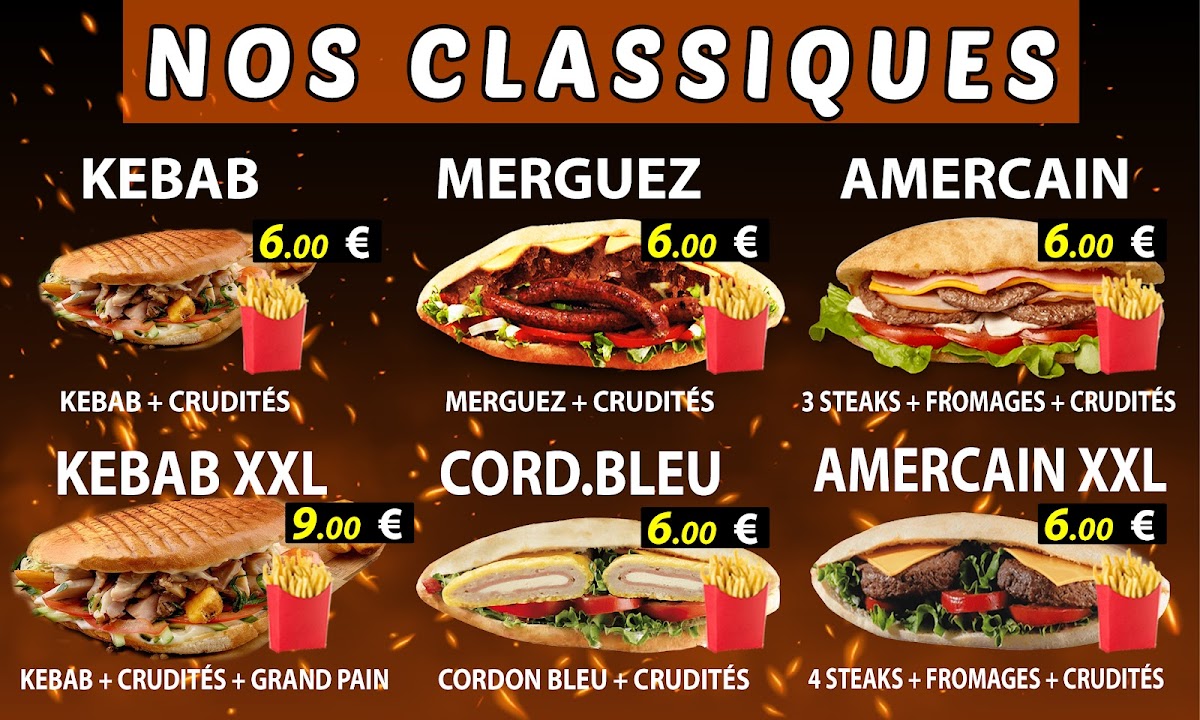 Kebab Tacos Sourdeval Photo Menu 1