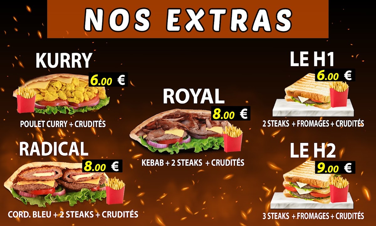 Kebab Tacos Sourdeval Photo Menu 4