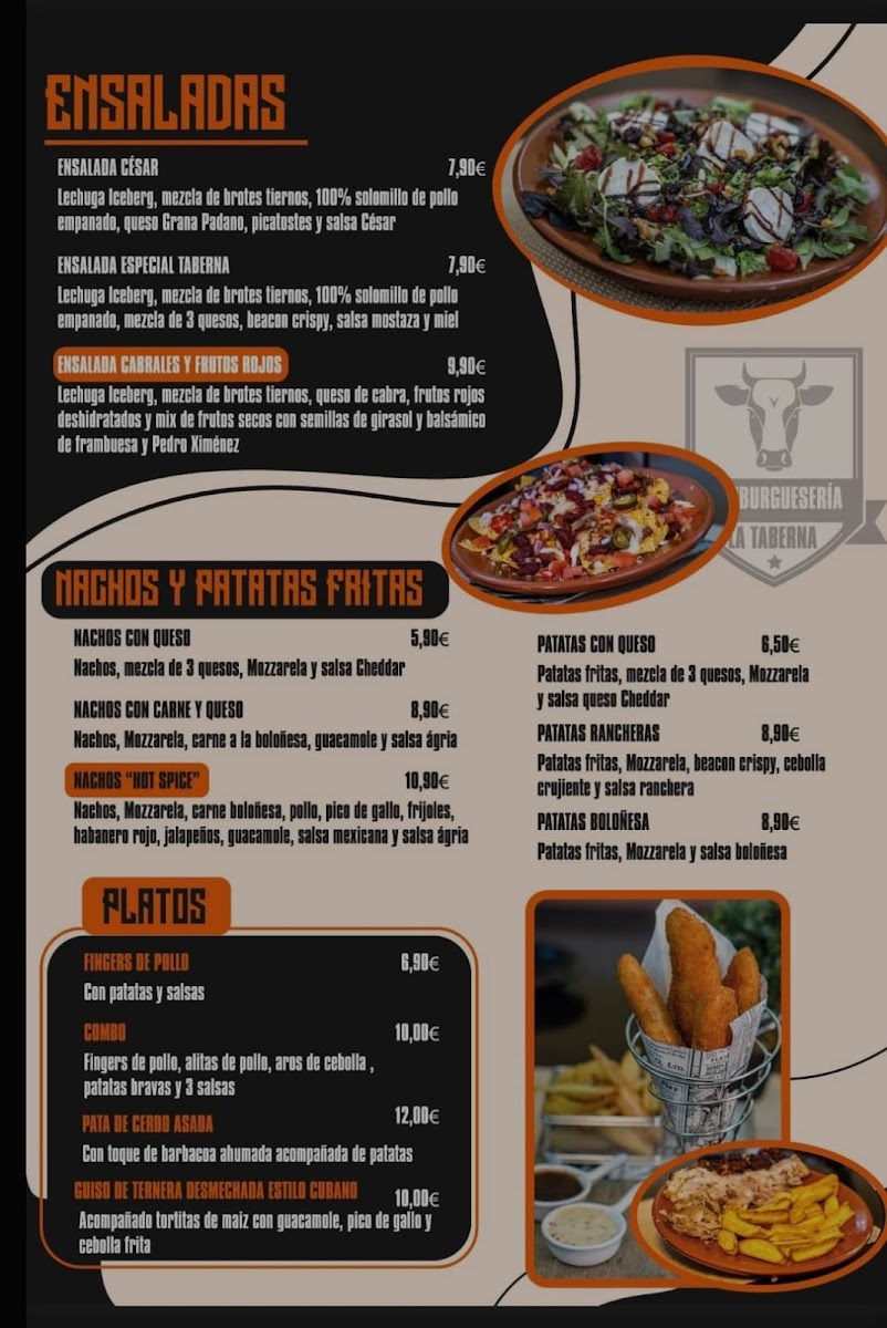 Hamburguesería La Taberna Photo Menu 1