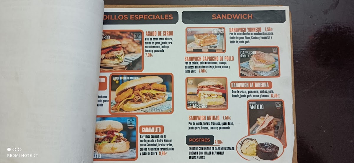 Hamburguesería La Taberna Photo Menu 4
