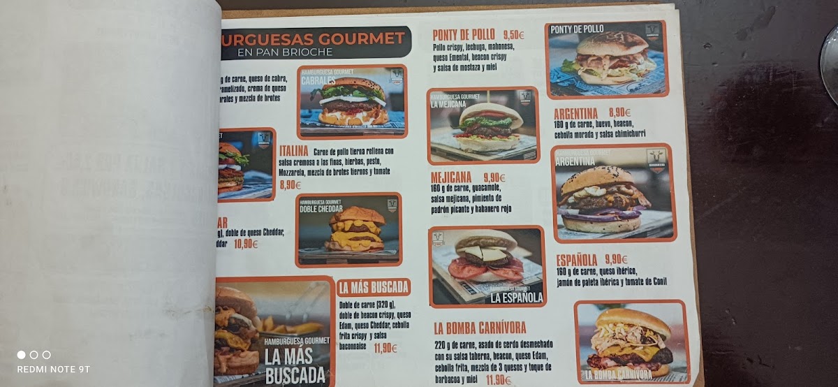 Hamburguesería La Taberna Photo Menu 5