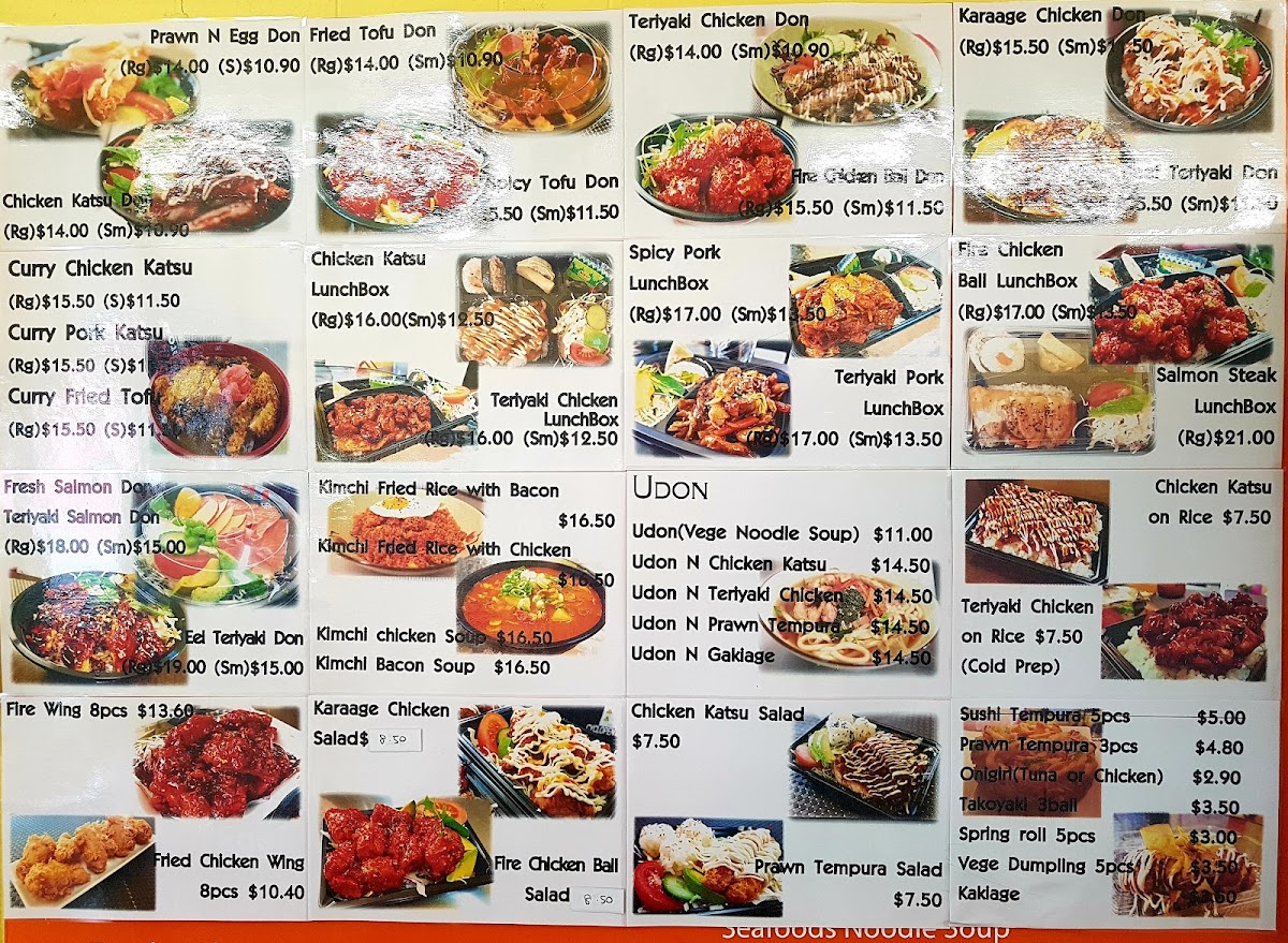 Sushi Bee Photo Menu 3