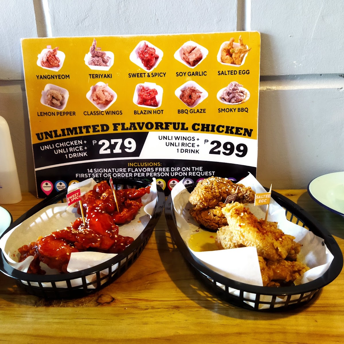 SouthWing Cafeteria - Jacinto Photo Menu 2