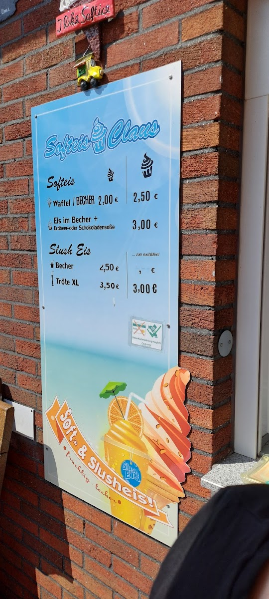 Softeis Claus Photo Menu 1
