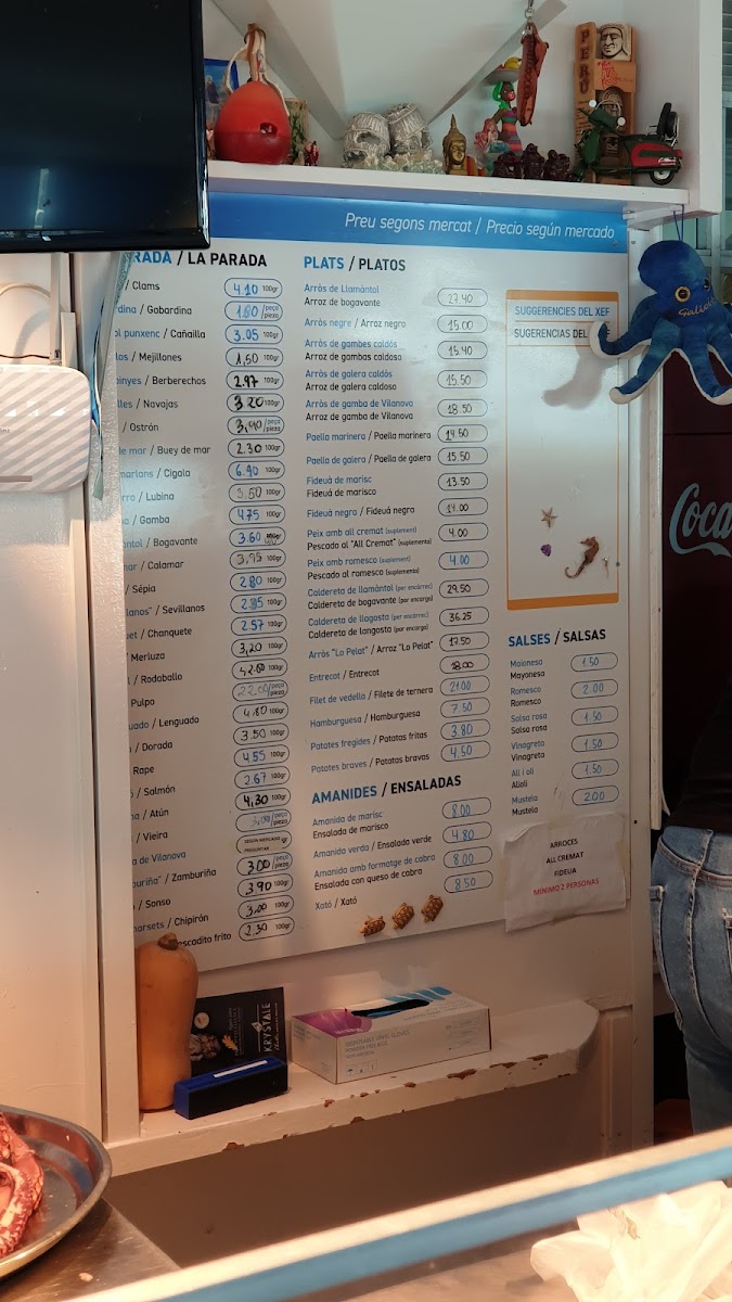 La Llotja Marisqueria Photo Menu 3