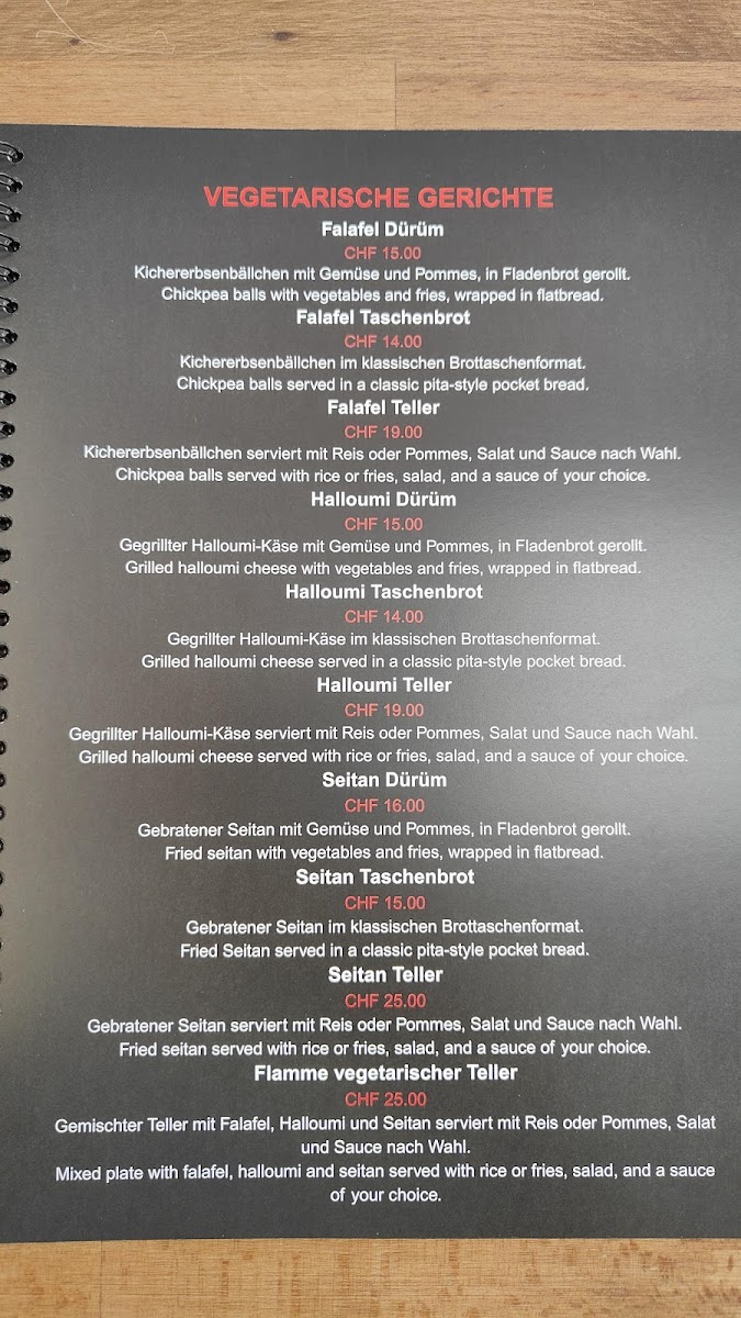 Flamme Kebap Grill Haus Photo Menu 1