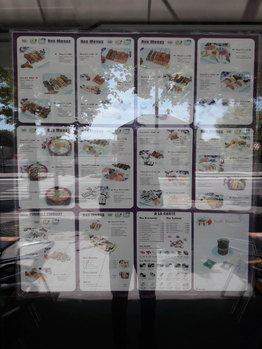 Sushi Massena Photo Menu 1
