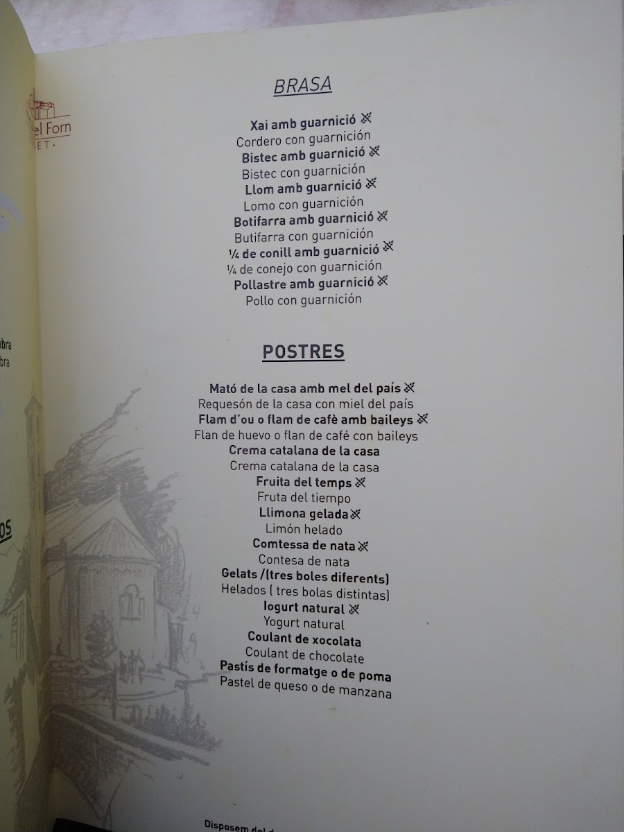 Restaurant El Forn Photo Menu 7