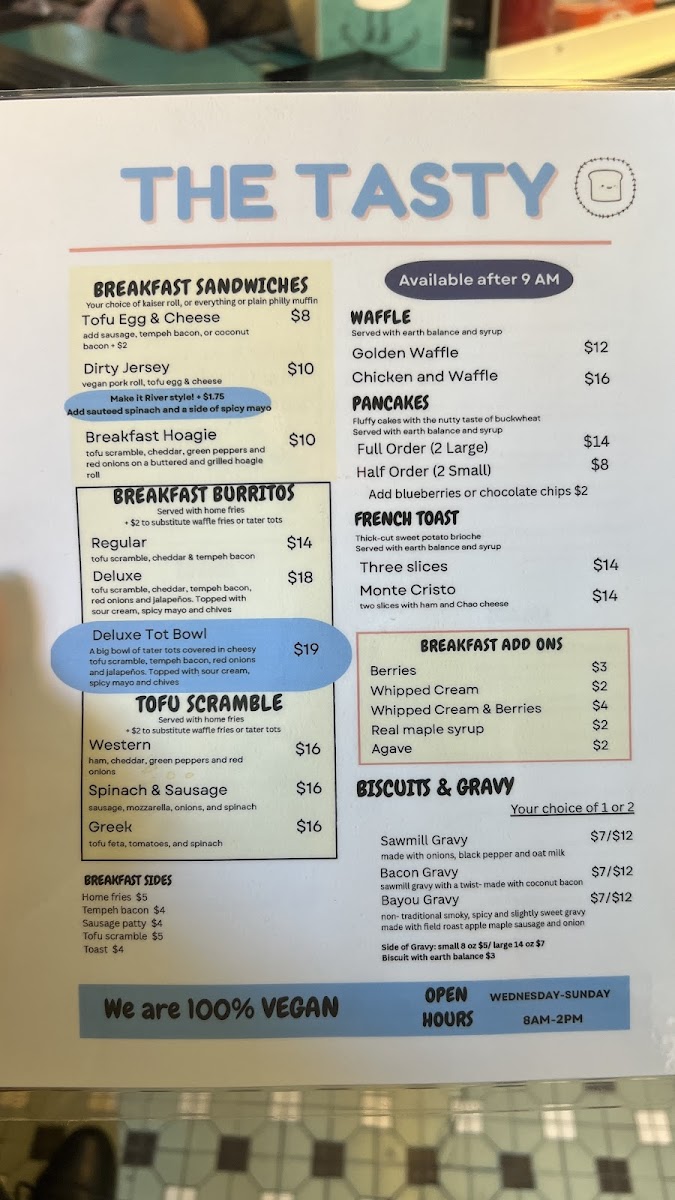The Tasty Photo Menu 1