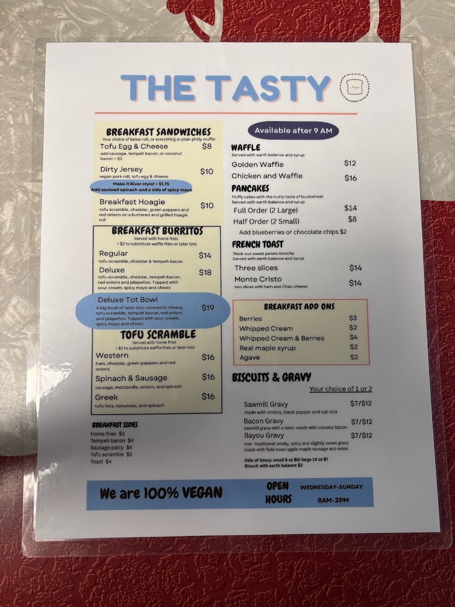 The Tasty Photo Menu 7