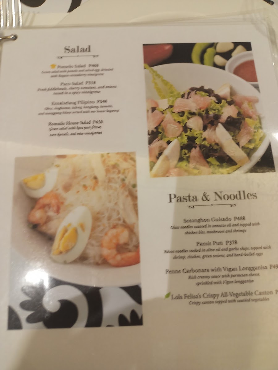 Romulo Café Photo Menu 8