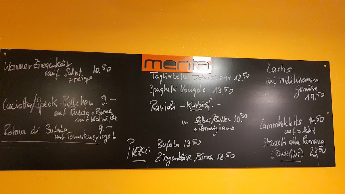 Menta cucina italiana Photo Menu 6