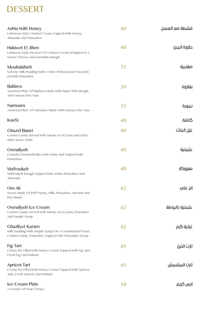 Karam Beirut Photo Menu 10