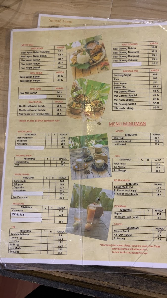 Sawah View Payakumbuh Photo Menu 5