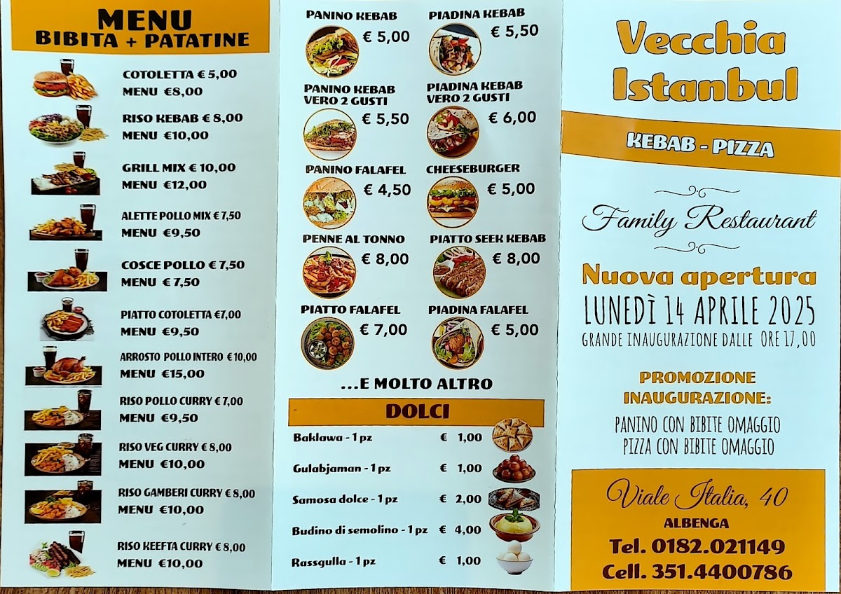 Vecchia Istanbul family resturant Photo Menu 2