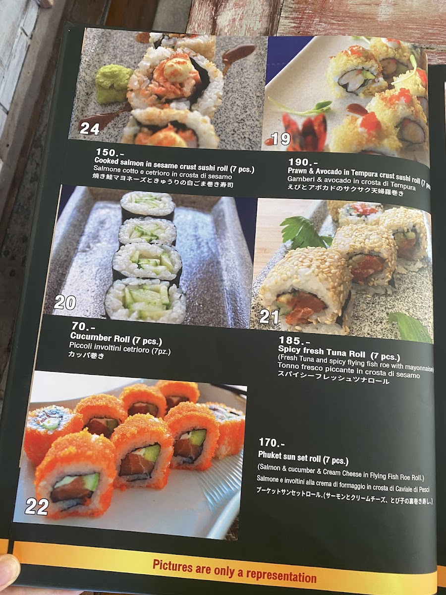 Red Snapper Photo Menu 3