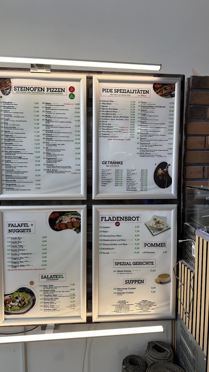 Elif Pizza & Pide Photo Menu 9