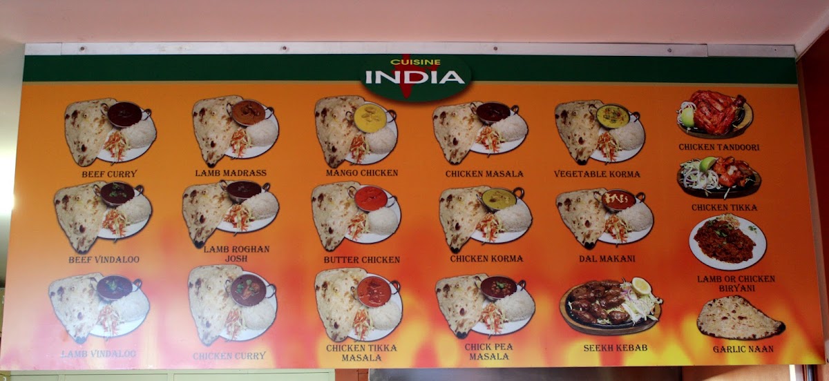 Cuisine India Glenfield Photo Menu 3