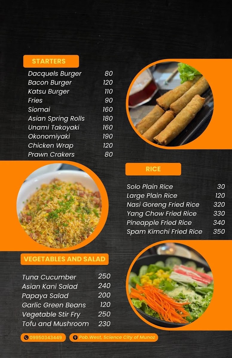 UNAMI asian fusion Photo Menu 4