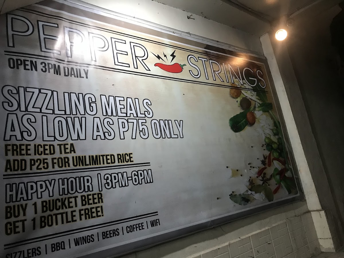 PEPPER STRINGS Photo Menu 2