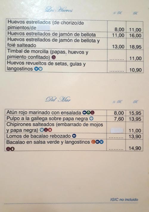 Bar Restaurante El Cortijo Photo Menu 5
