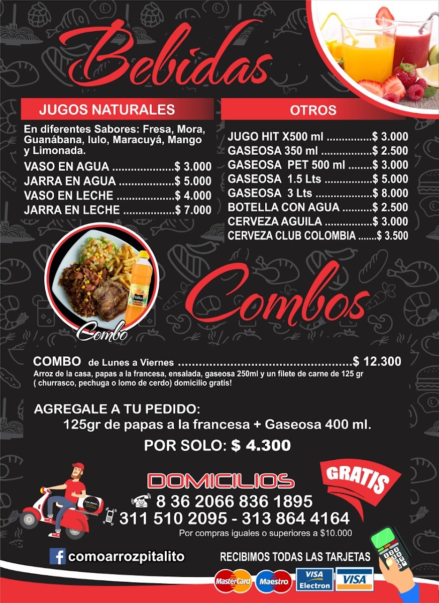 Como Arroz Pitalito Photo Menu 7