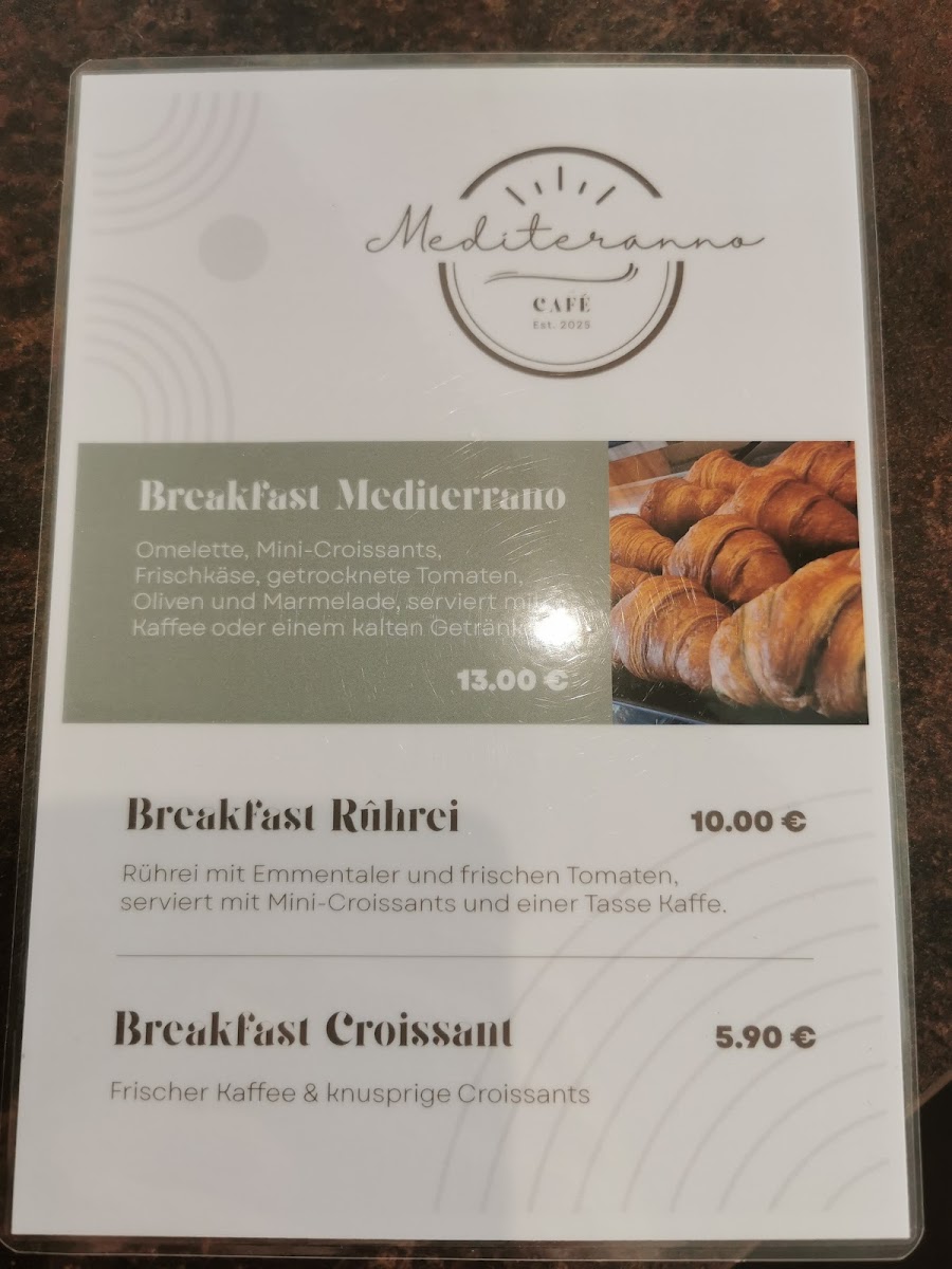Café Mediterrano Photo Menu 2
