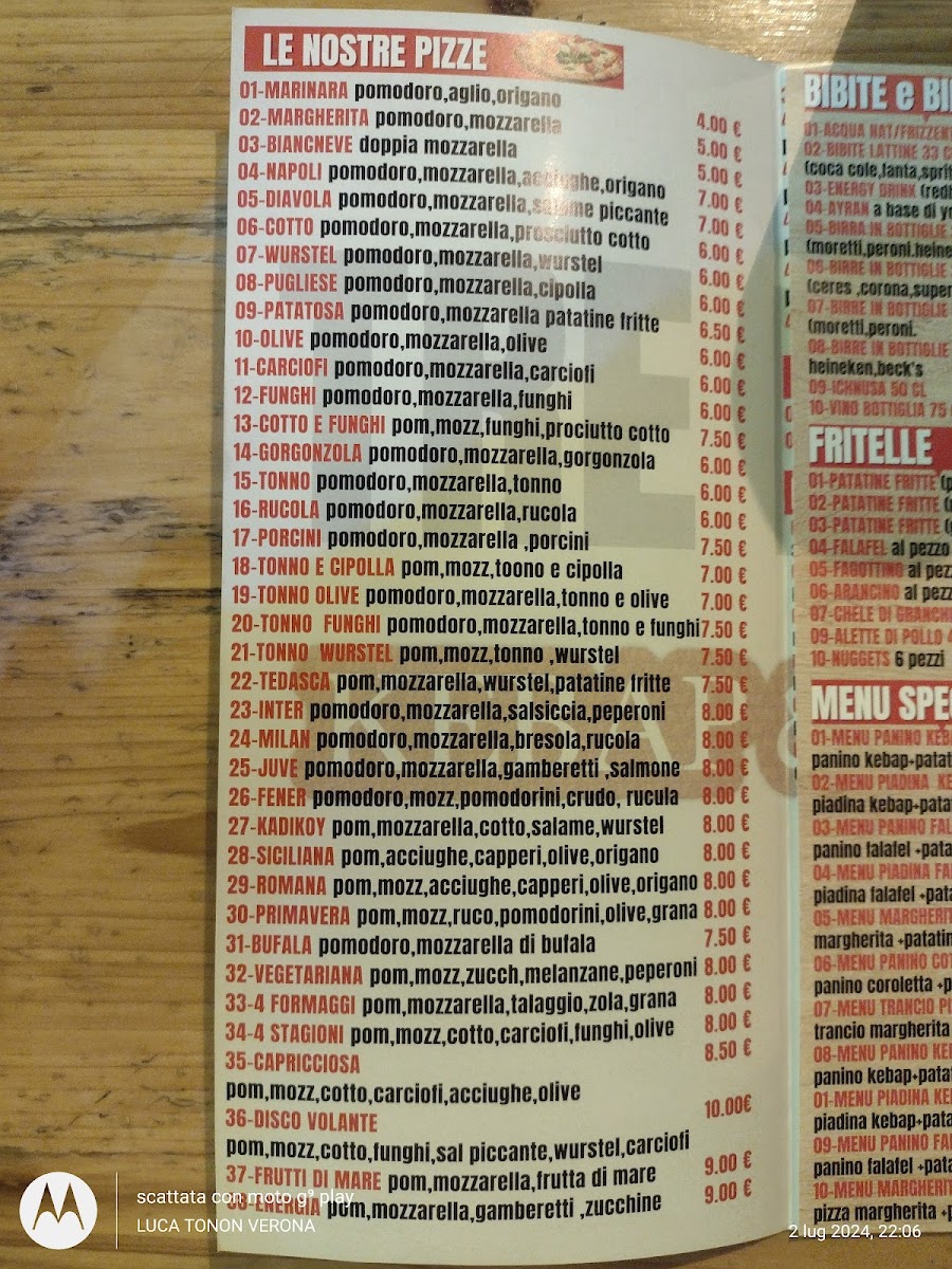 Turkish kebap Tre Fratelli Photo Menu 2