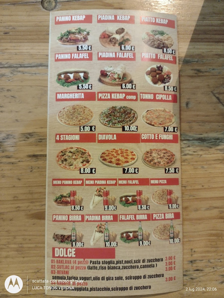 Turkish kebap Tre Fratelli Photo Menu 4