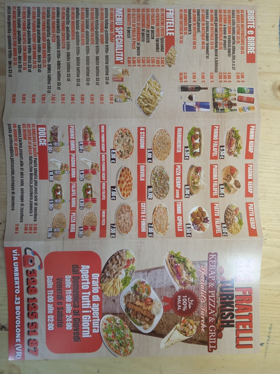 Turkish kebap Tre Fratelli Photo Menu 8