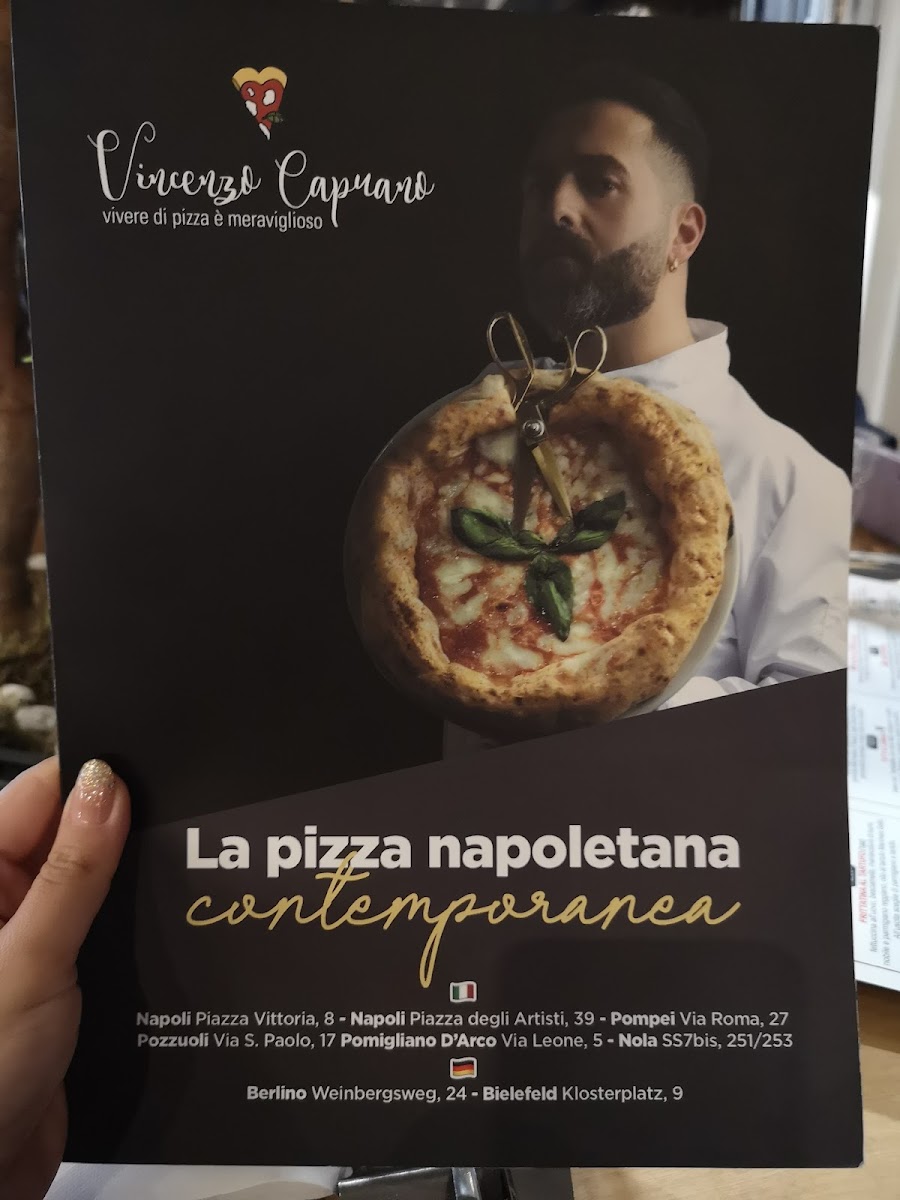 Pizzeria Vincenzo Capuano pizza a portafoglio e pizza fritta Photo Menu 2