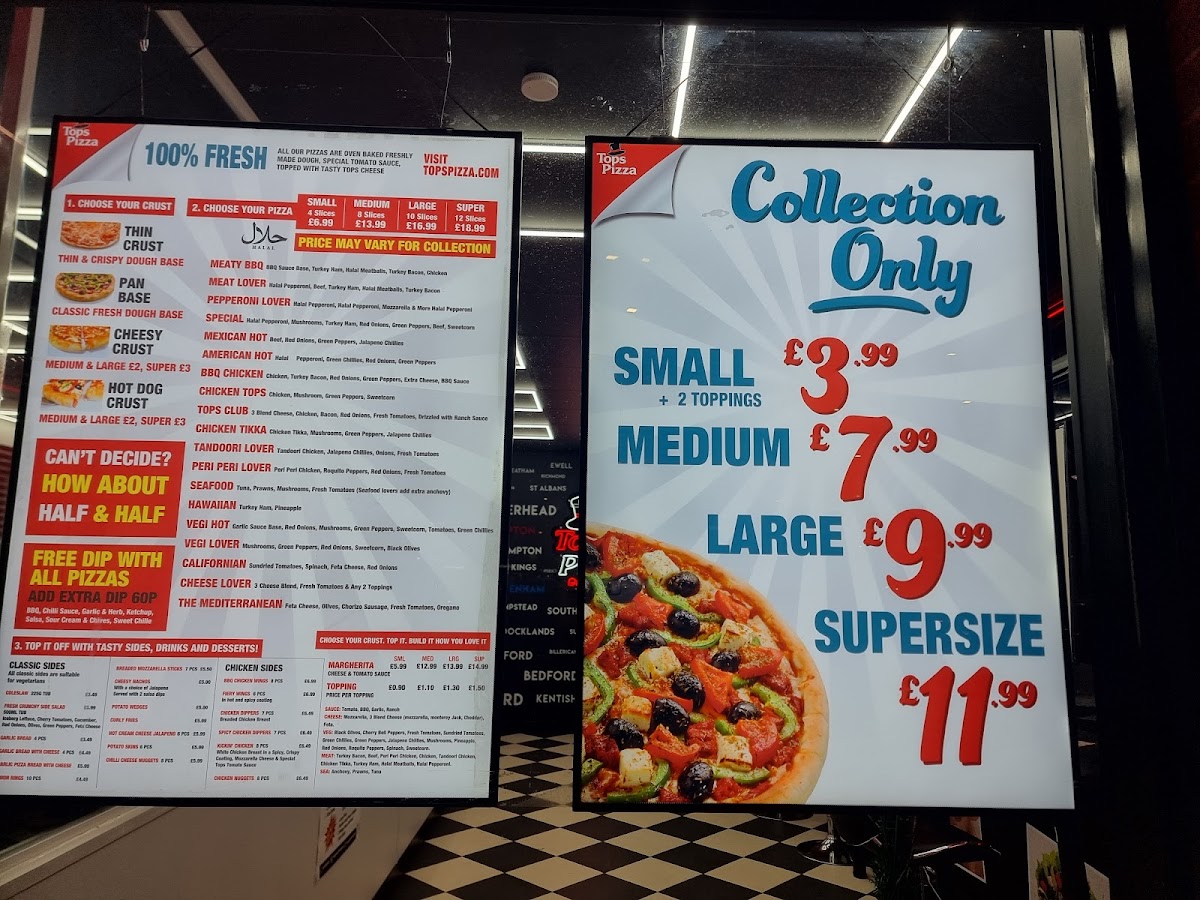 Tops Pizza Birmingham SE Photo Menu 6
