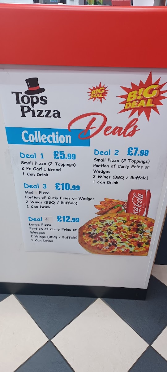 Tops Pizza Birmingham SE Photo Menu 8
