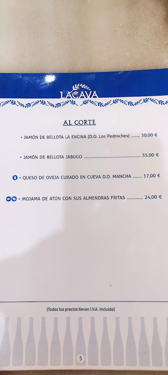 Restaurante Gastrotaberna Lacava Photo Menu 5