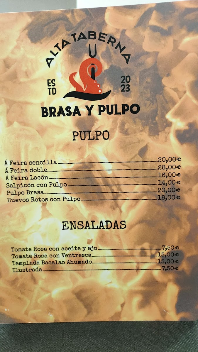 Brasa y Pulpo Photo Menu 4