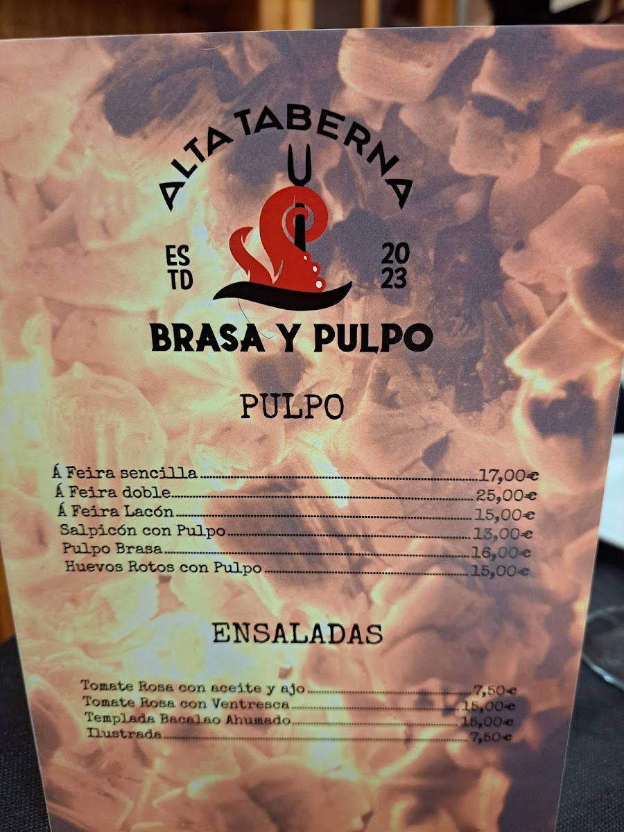 Brasa y Pulpo Photo Menu 5